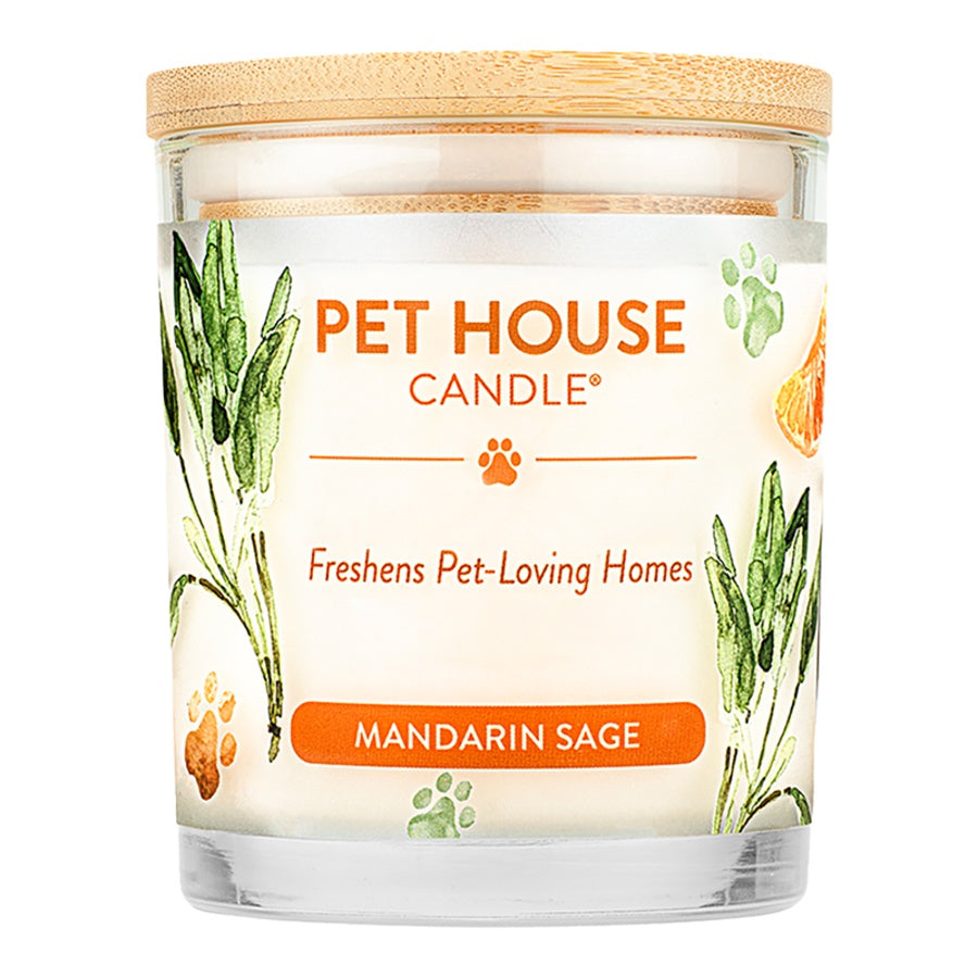 Pet House Candle Mandarin Sage