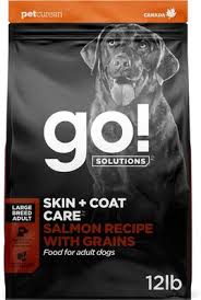GO! Solutions Skin + Coat Care Salmon with Grains Large Breed Dry Dog Food