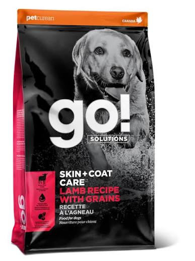 GO! Solutions Skin + Coat Care Lamb with Grains Dry Dog Food