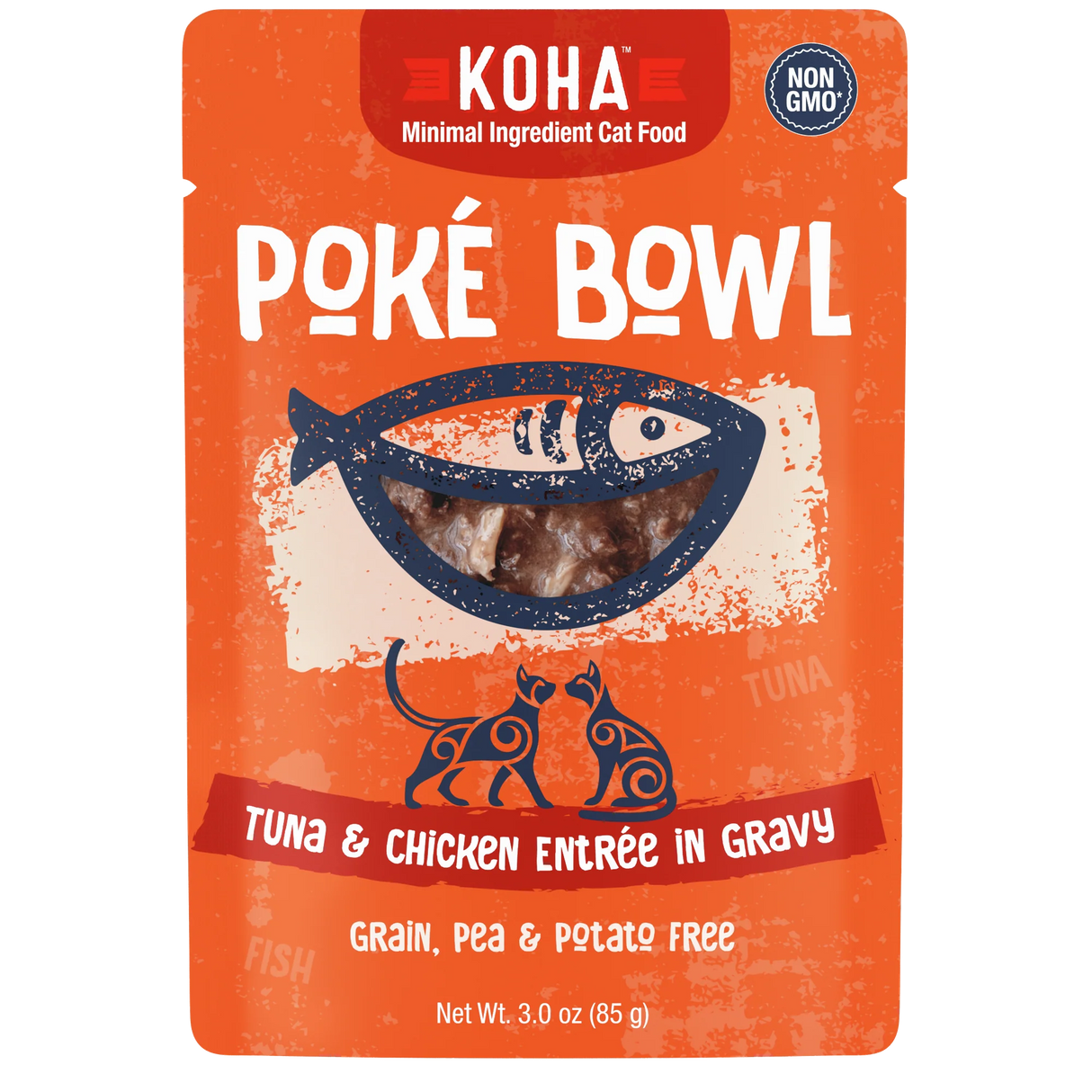 Koha Poke Bowl Tuna & Chicken Pouch 3oz