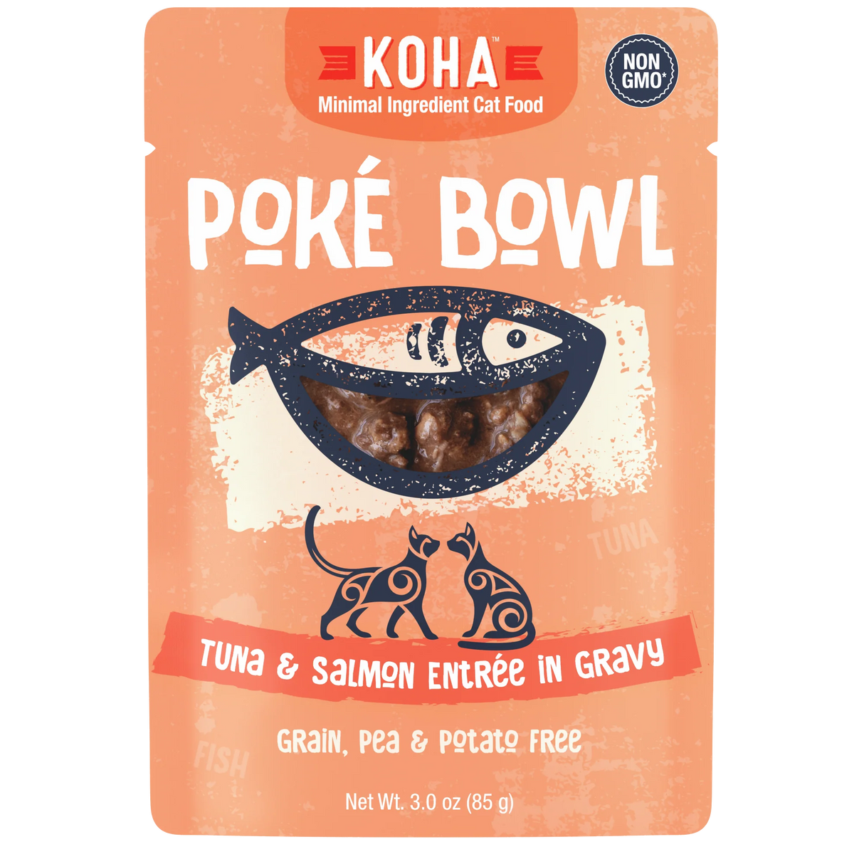 Koha Poke Bowl Tuna & Salmon Pouch 3oz