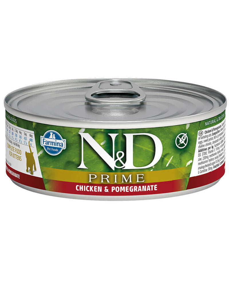 Farmina N&D Prime Chicken & Pomegranate Wet Cat Food 2.8oz