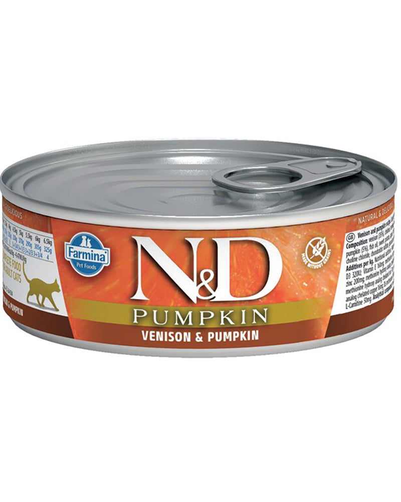 Farmina N&D Pumpkin Venison Wet Cat Food 2.8oz