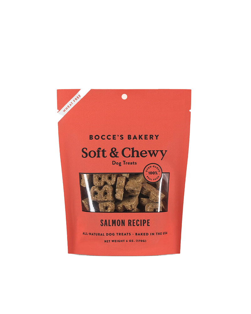 Bocce's Bakery Soft & Chewy Salmon Dog Treats 6oz