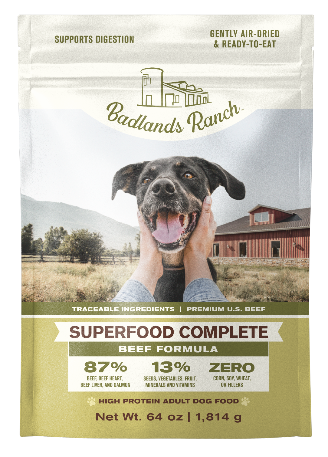 Badlands Ranch Superfood Complete Beef 64oz