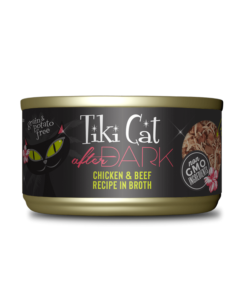 Tiki Cat After Dark Chicken & Beef Wet Food 2.8oz