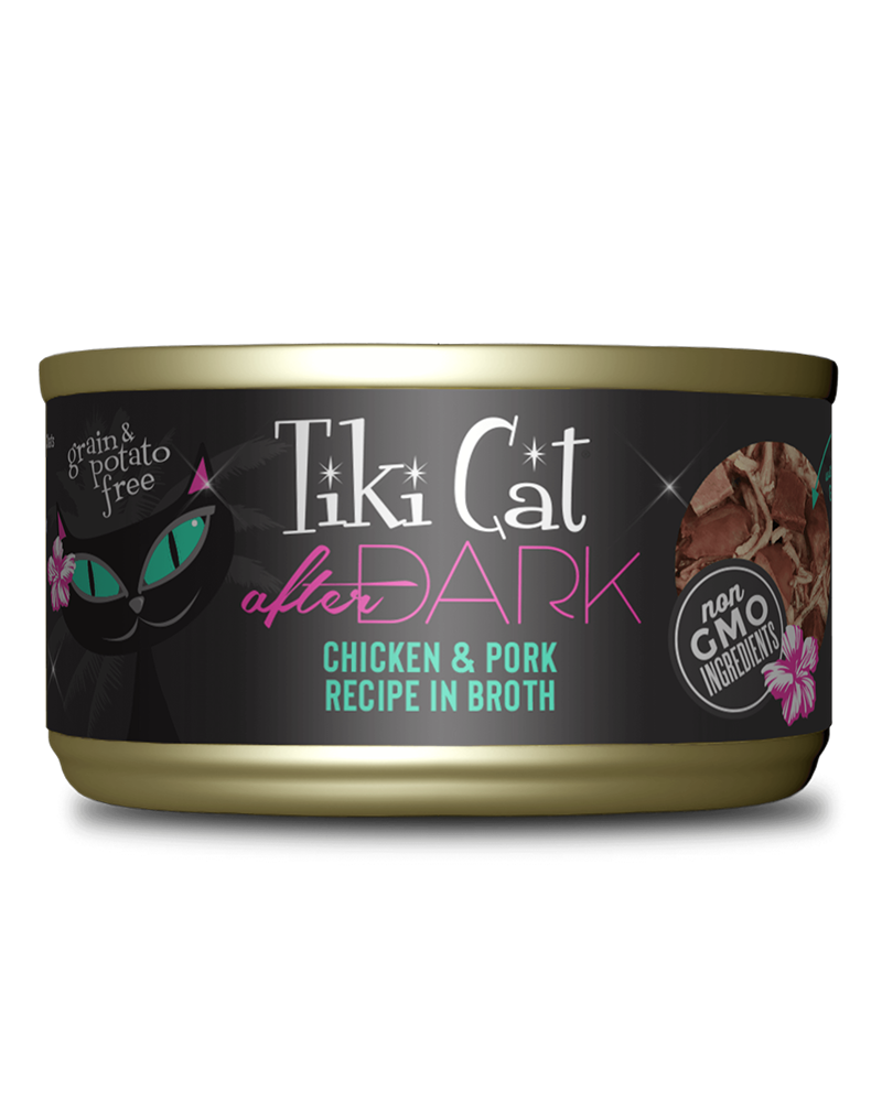 Tiki Cat After Dark Chicken & Pork Wet Food 2.8oz
