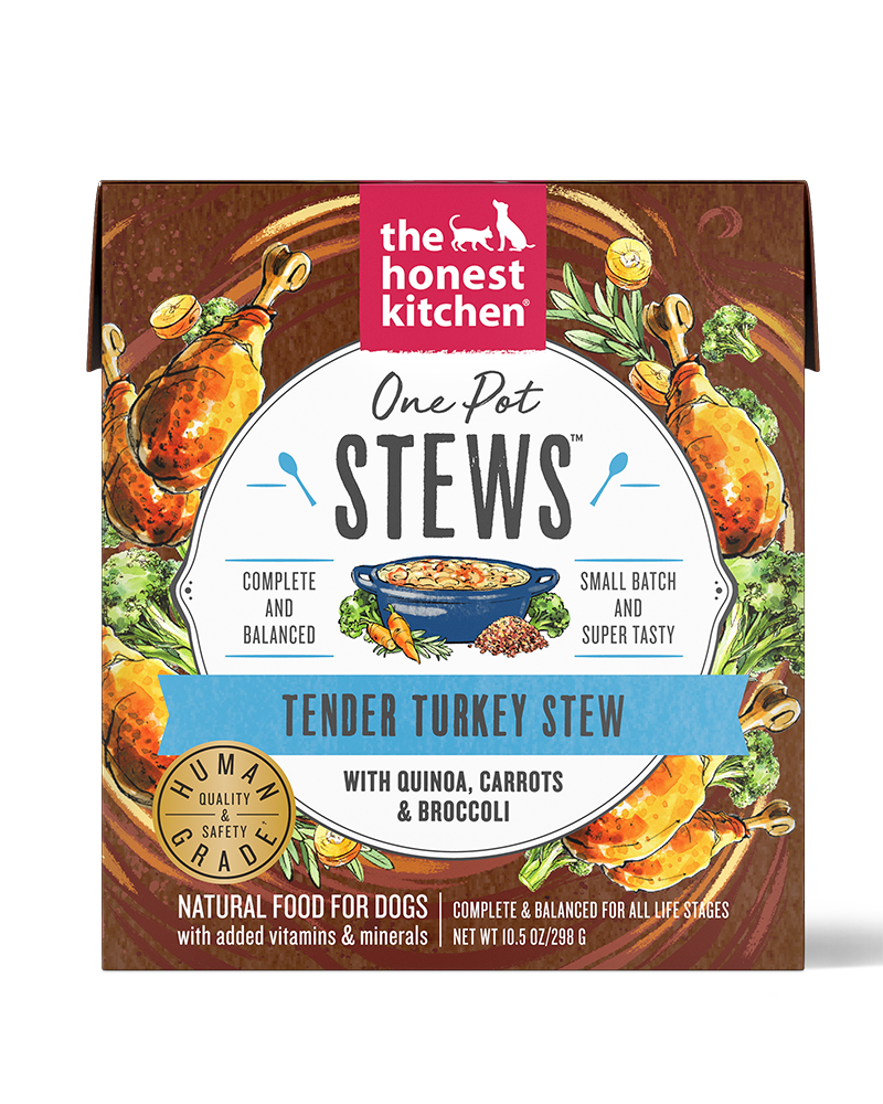 The Honest Kitchen One Pot Stew - Tender Turkey Wet Dog Food 10.5oz