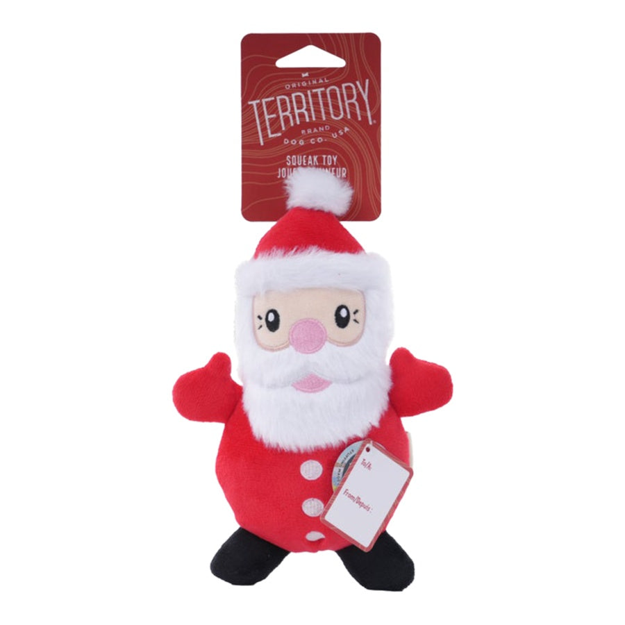 Territory Holiday Santa Dog Plush