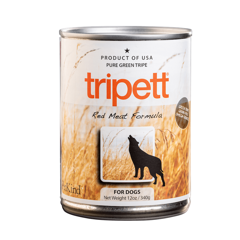 Tripett Wet Dog Food Red Meat Formula 12oz