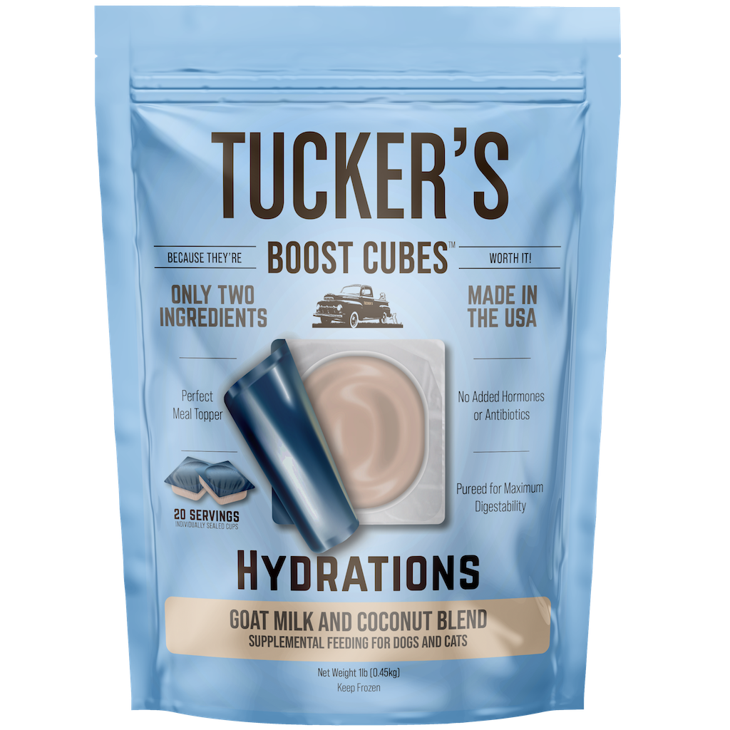 Tucker's Raw/Frozen Goat Milk & Coconut Boost Cube 1lb