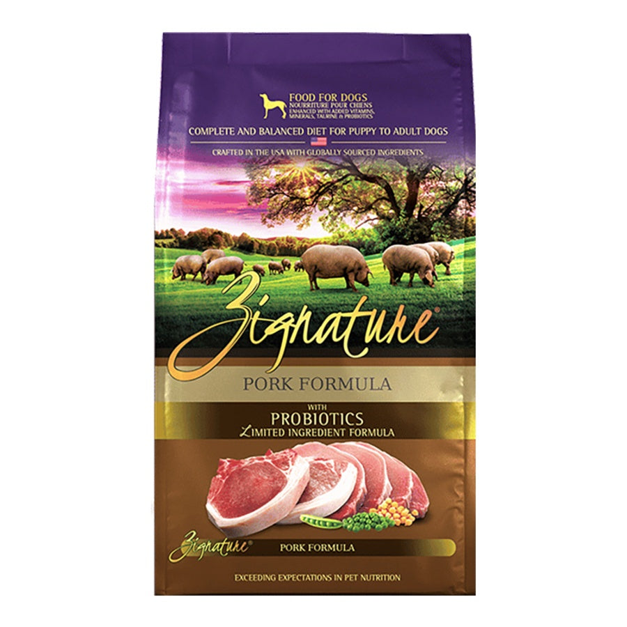 Zignature Pork Dry Dog Food