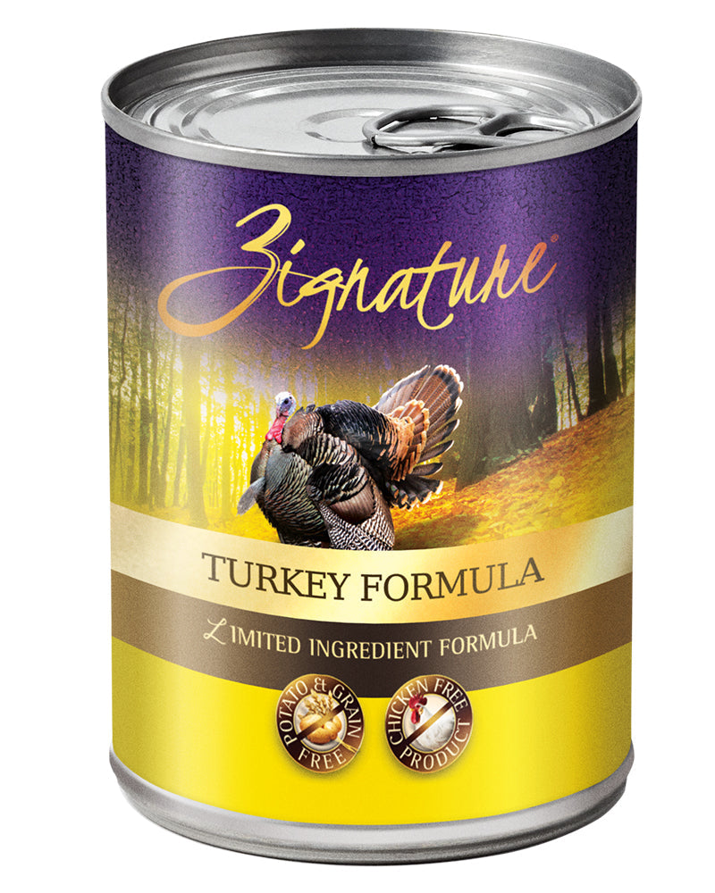Zignature Turkey Wet Dog Food 13oz