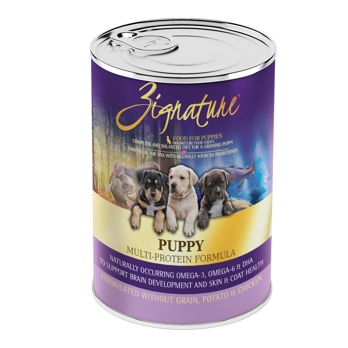 Zignature Puppy Turkey & Whitefish Wet Dog Food 13oz