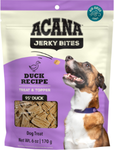 Acana Jerky Bites Duck Grain-Free High-Protein Jerky Dog Treats - 6oz
