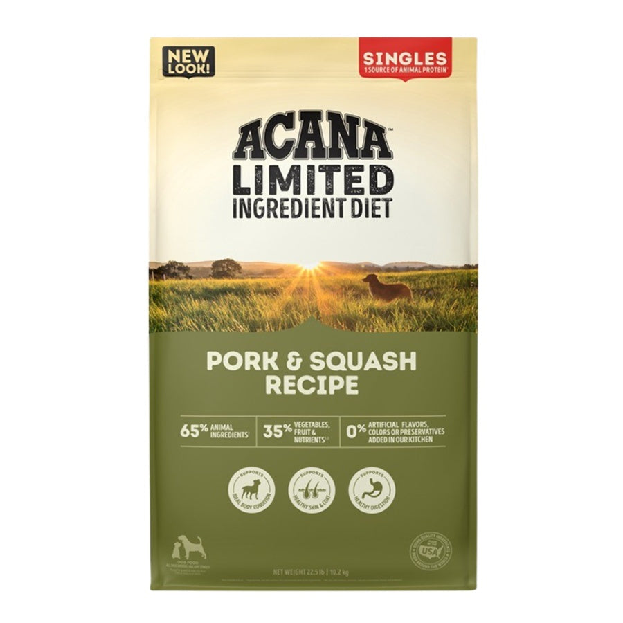 Acana Singles - Pork & Squash Dry Dog Food