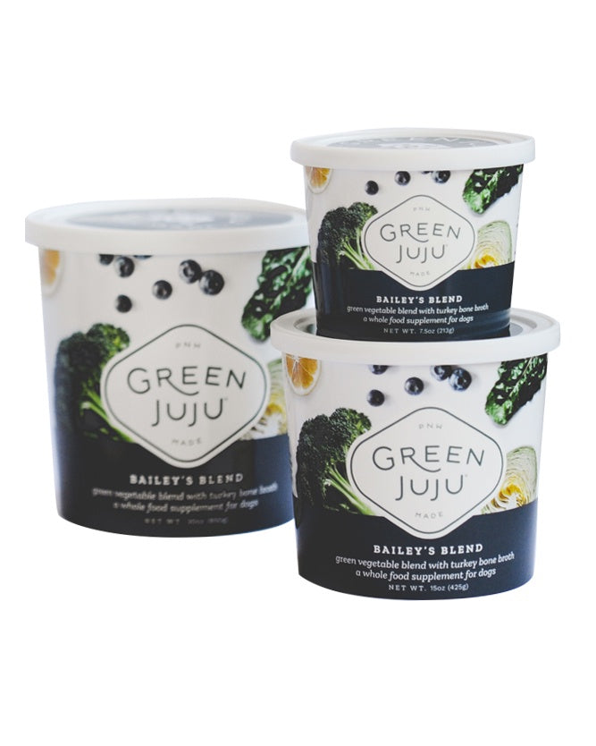Green JuJu Bailey's Blend Digestive Supplement & Meal Topper for Dogs 15oz