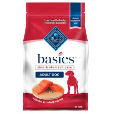 Blue Buffalo Basics Salmon & Potato Skin & Stomach Care Dry Dog Food 22lb