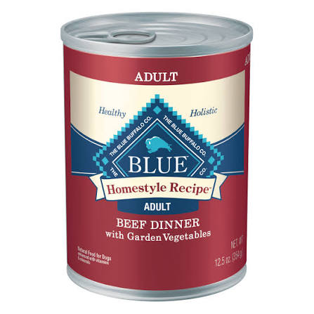 Blue Buffalo Homestyle Recipe Beef Dinner with Vegetables Wet Dog Food 12.5oz