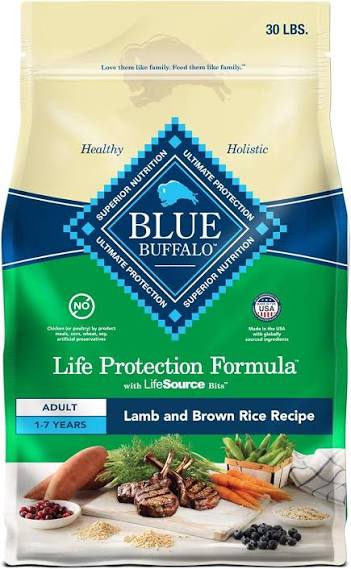 Blue Buffalo Life Protection Lamb & Brown Rice Recipe Adult Dry Dog Food