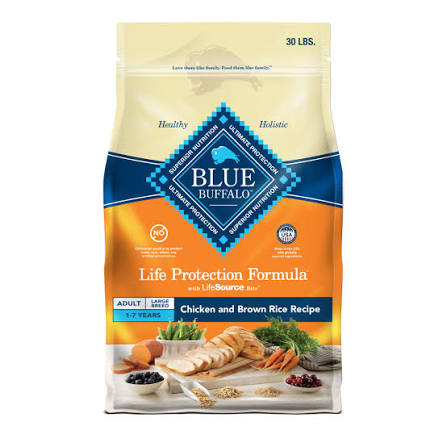 Blue Buffalo Life Protection Large Breed Chicken & Brown Rice Recipe Adult Dry Dog Food