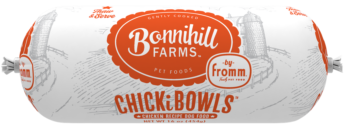 Fromm Gently Cooked Bonnihill Farms Chickibowl Chicken Recipe Frozen Dog Food 1lb