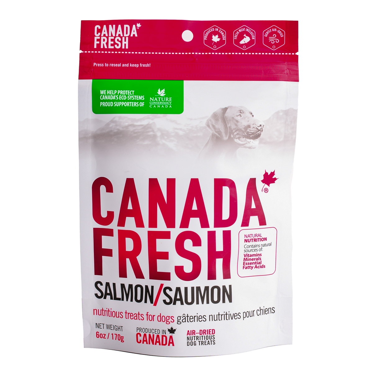 Canada Fresh Air Dried Salmon Treats 6oz