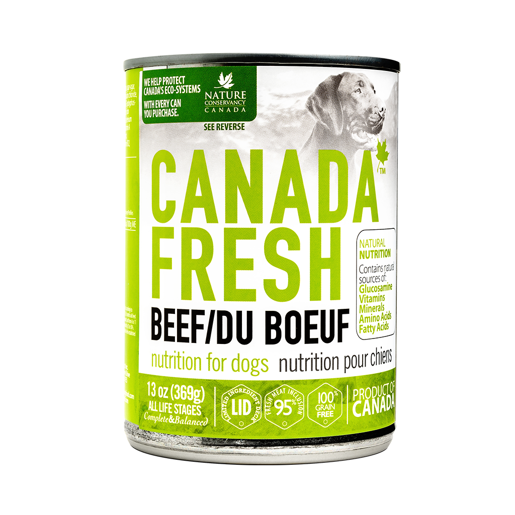 Canada Fresh Wet Dog Food Beef 13oz