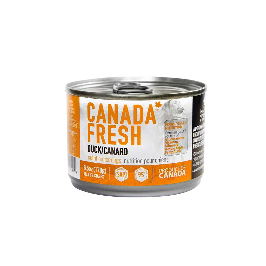Canada Fresh Wet Dog Food Duck 6oz