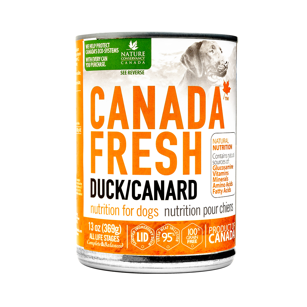 Canada Fresh Wet Dog Food Duck 13oz