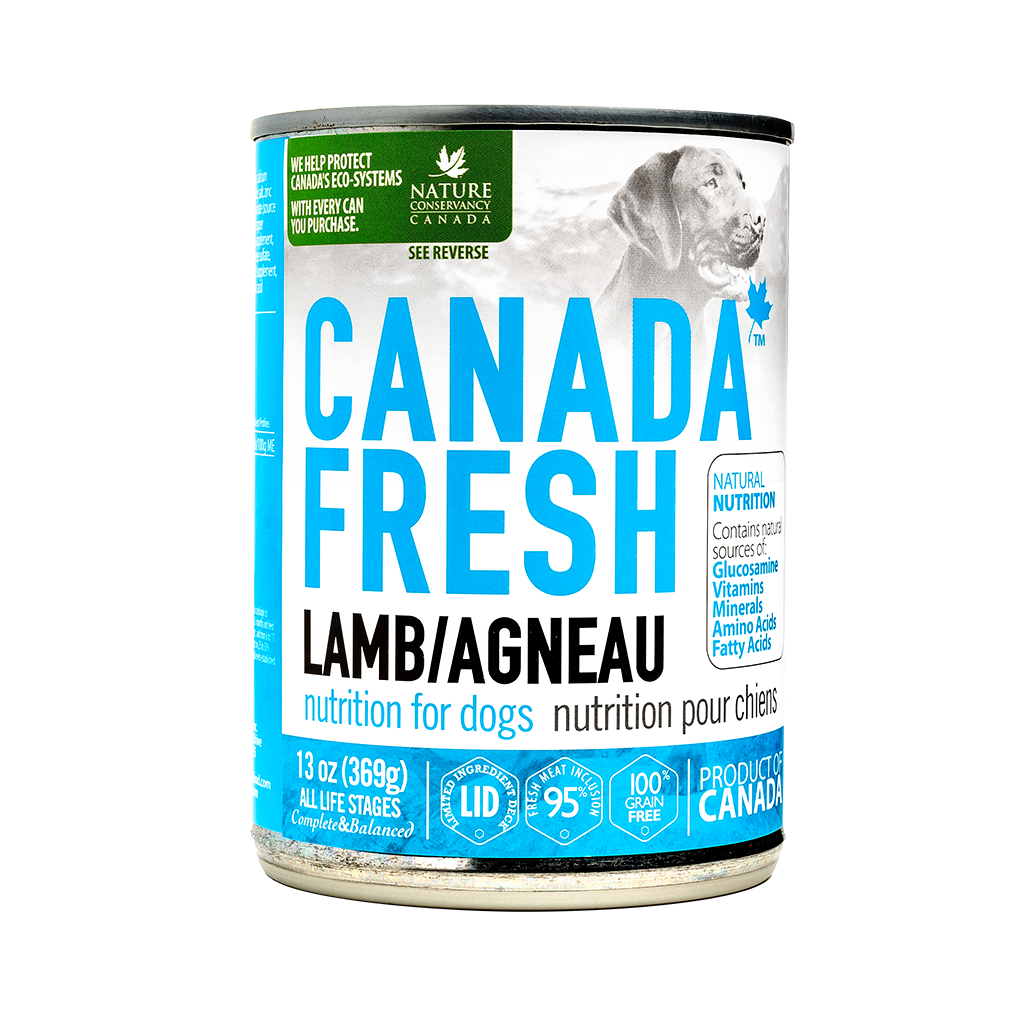 Canada Fresh Wet Dog Food Lamb 13oz