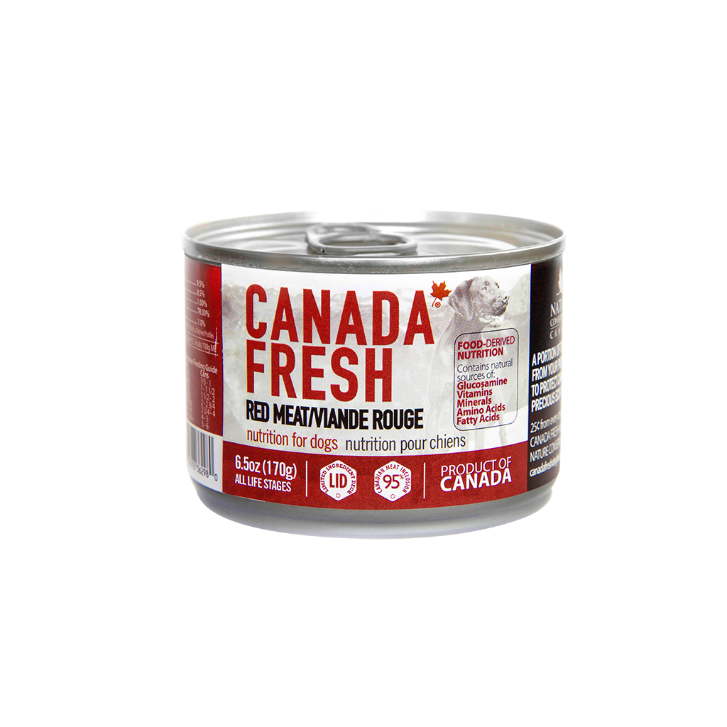 Canada Fresh Wet Dog Food Red Meat 6oz