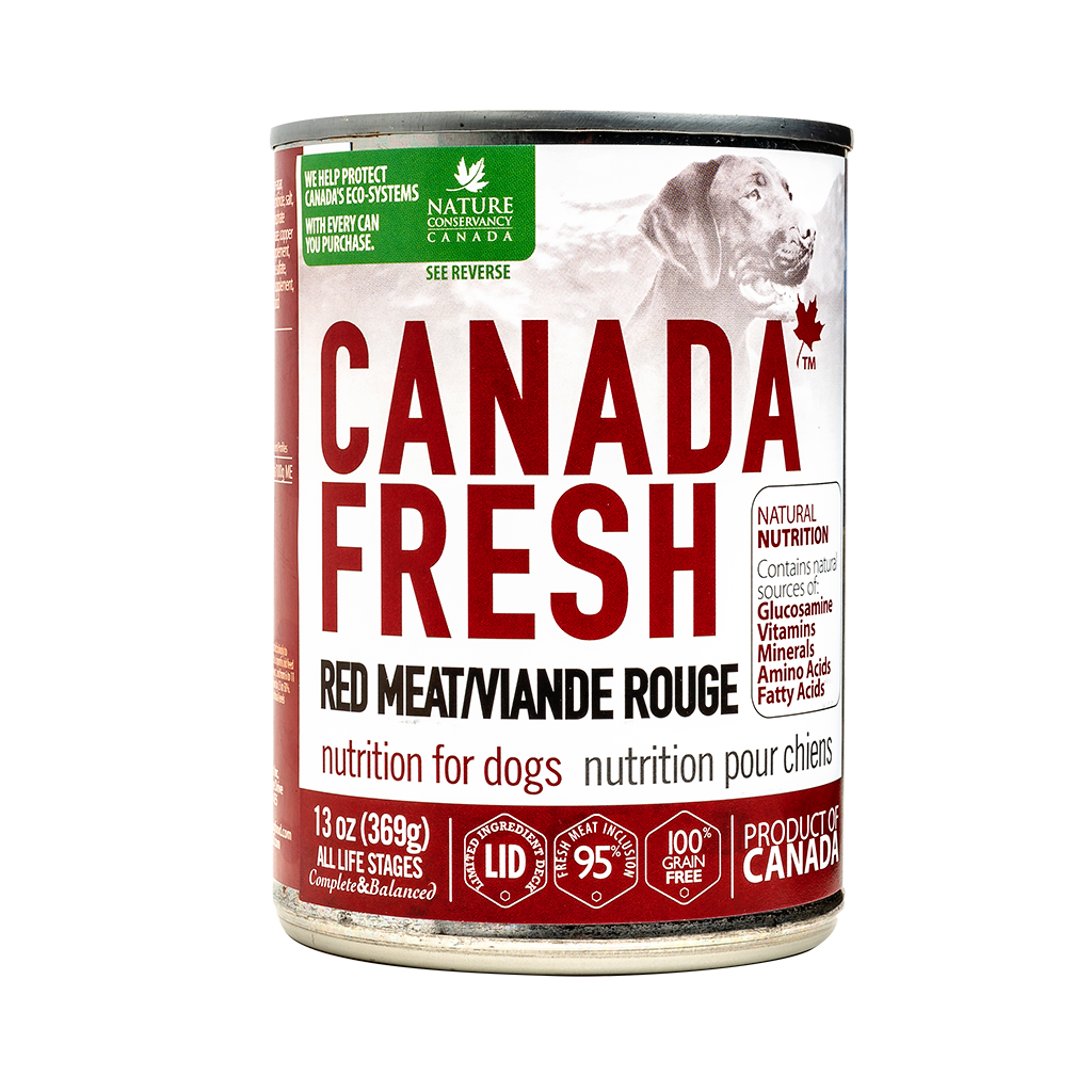 Canada Fresh Wet Dog Food Red Meat 13oz