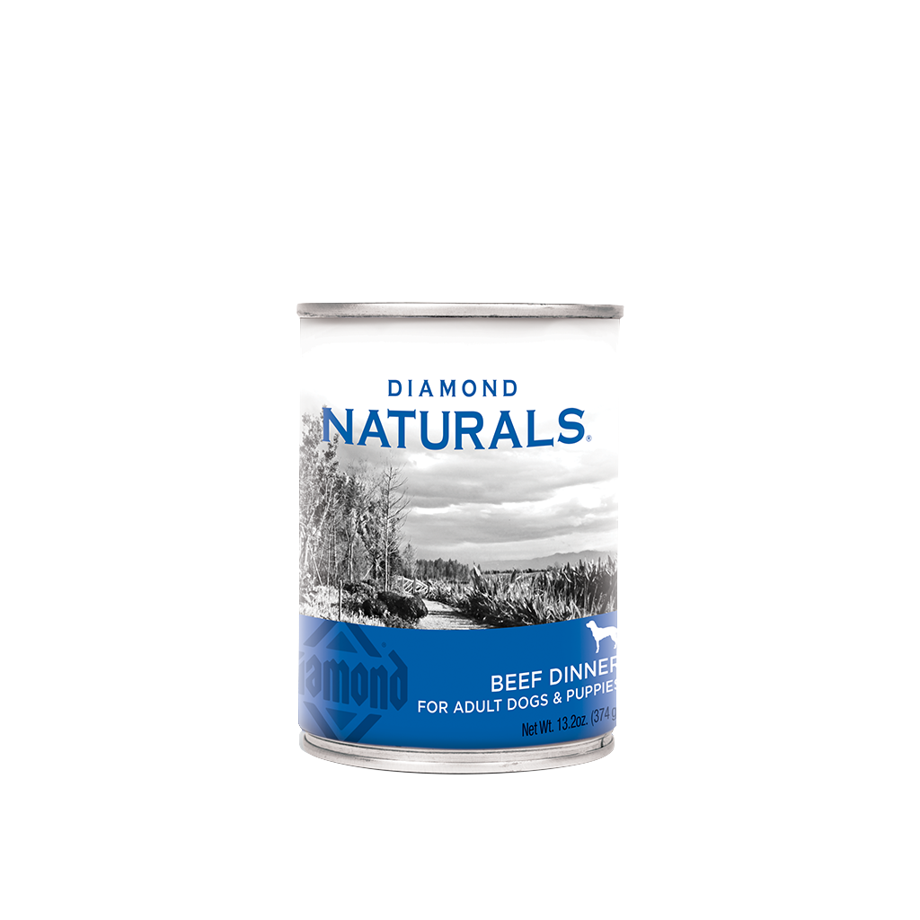 Diamond Naturals Dog Wet Can Beef 13.2oz