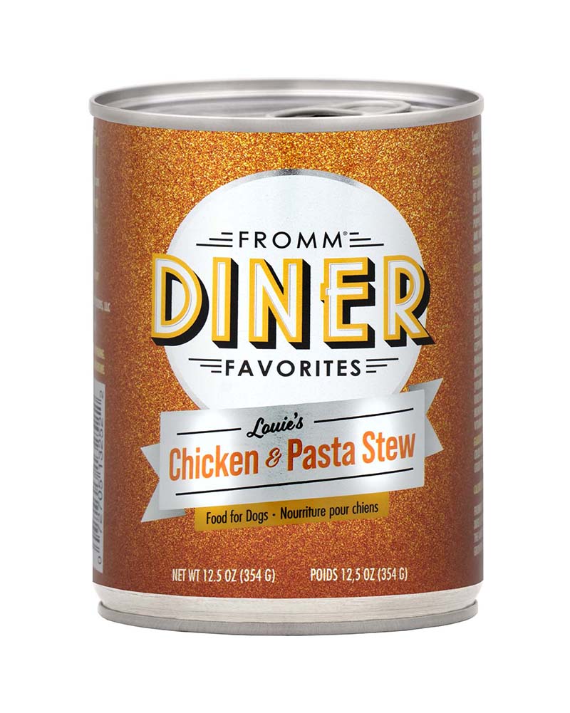 Fromm Diner Favorites - Louie's Chicken & Pasta Stew Wet Dog Food 12.5oz