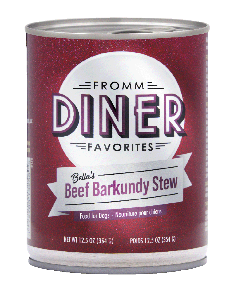 Fromm Diner Favorites - Bella's Beef Barkundy Stew Wet Dog Food 12.5oz