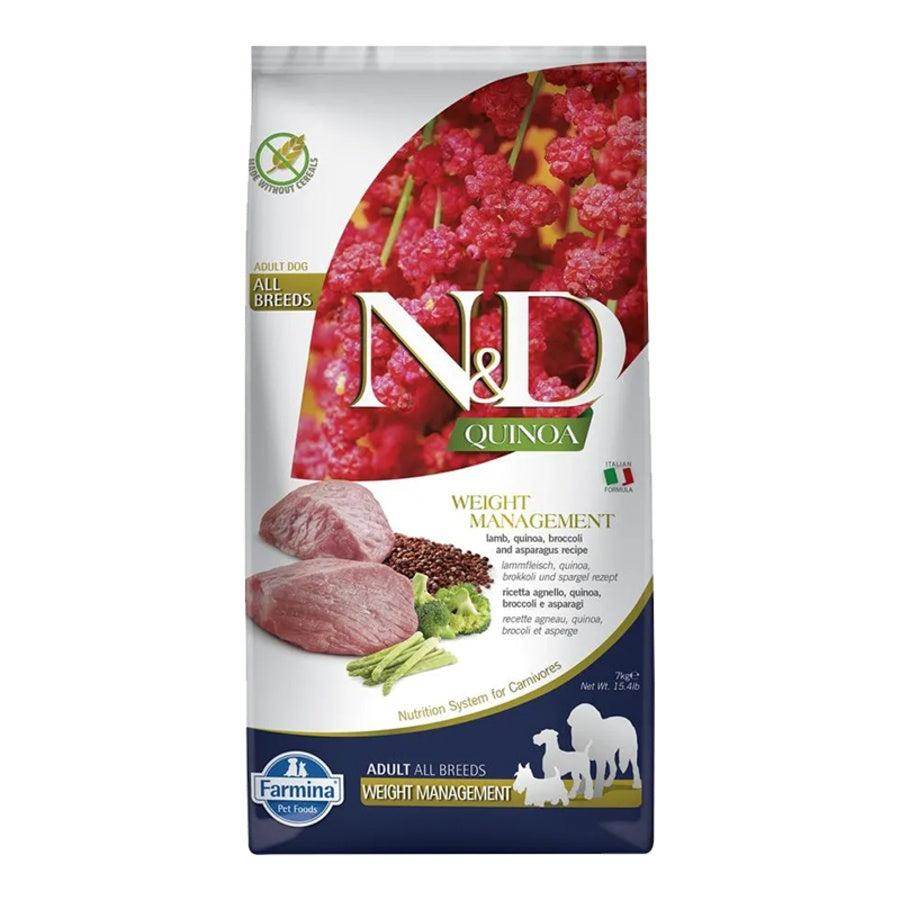 Farmina N&D Quinoa Digestion Lamb Adult Dry Dog Food