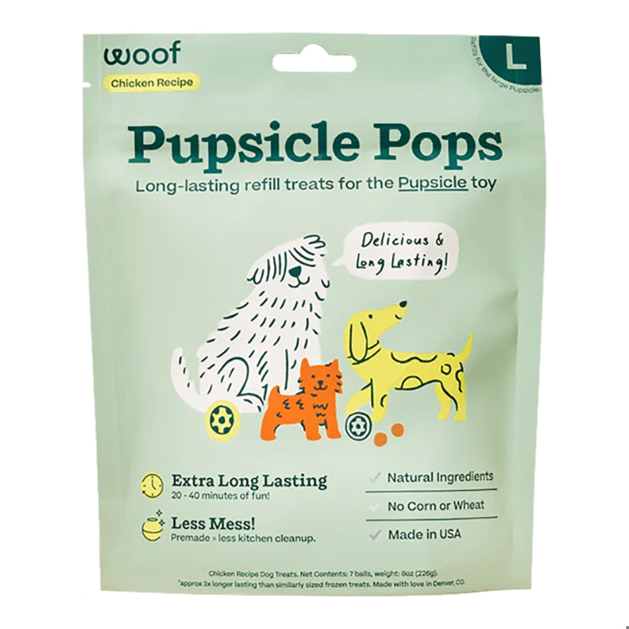Woof Pupsicle Refill Pops