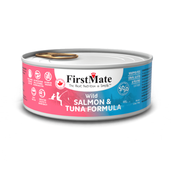 FirstMate Cat Can Wild Salmon & Tuna 5.5oz