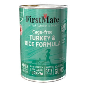 FirstMate Dog Can Cage Free Turkey & Rice 12.2oz