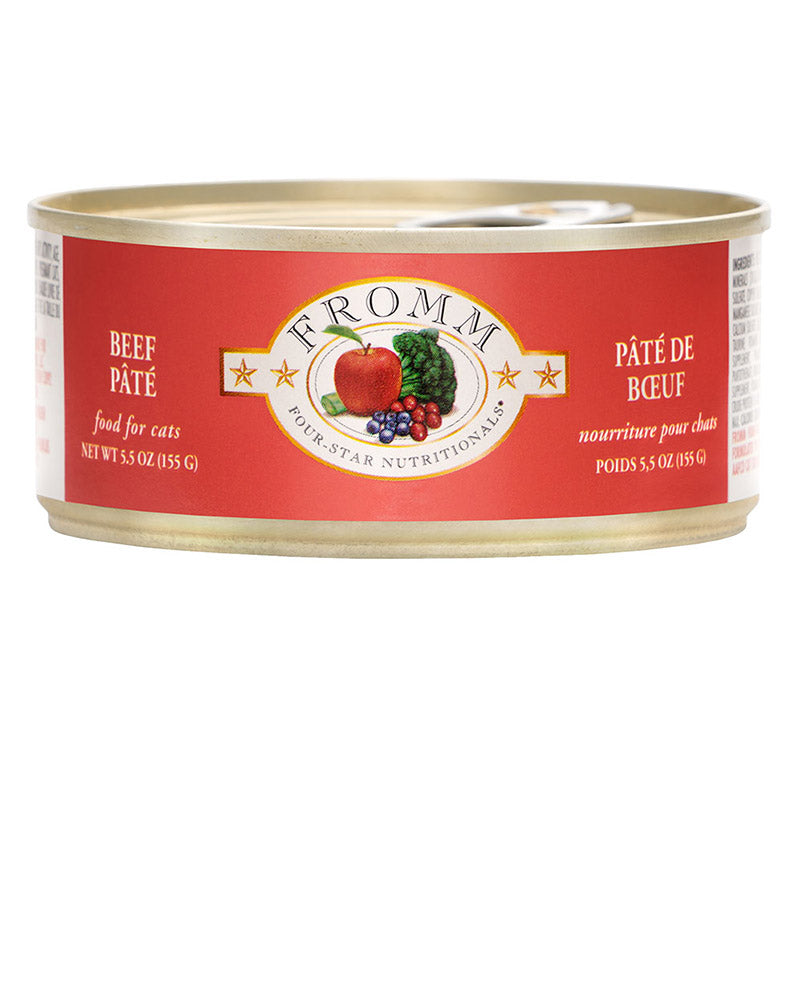 Fromm Beef Pate Wet Cat Food 5.5oz