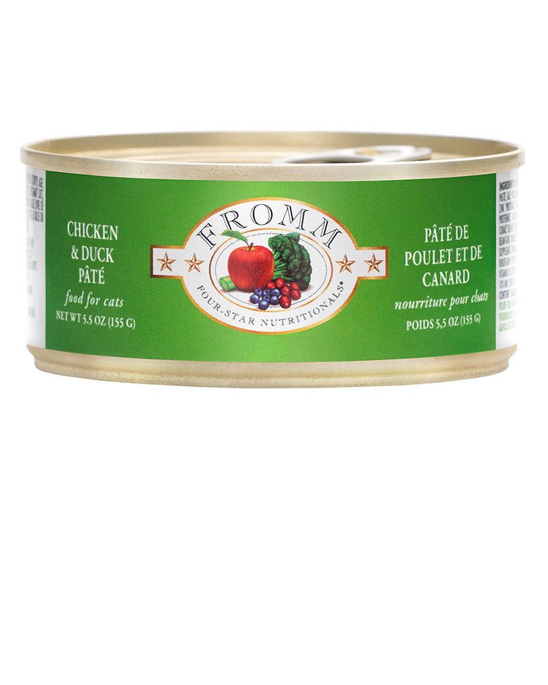 Fromm Chicken & Duck Pate Wet Cat Food 5.5oz