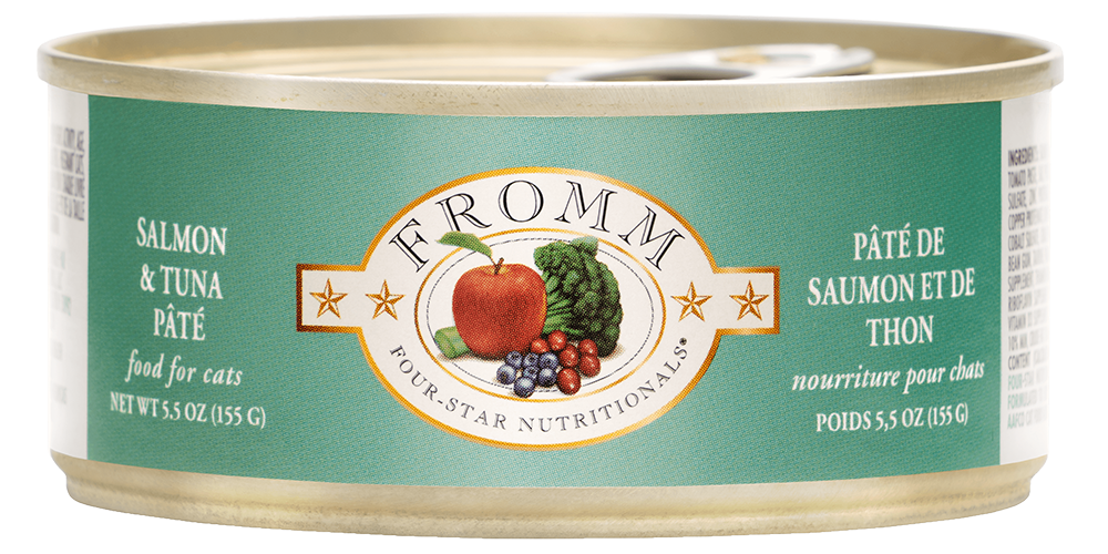 Fromm Salmon & Tuna Pate Canned Cat Food 3oz