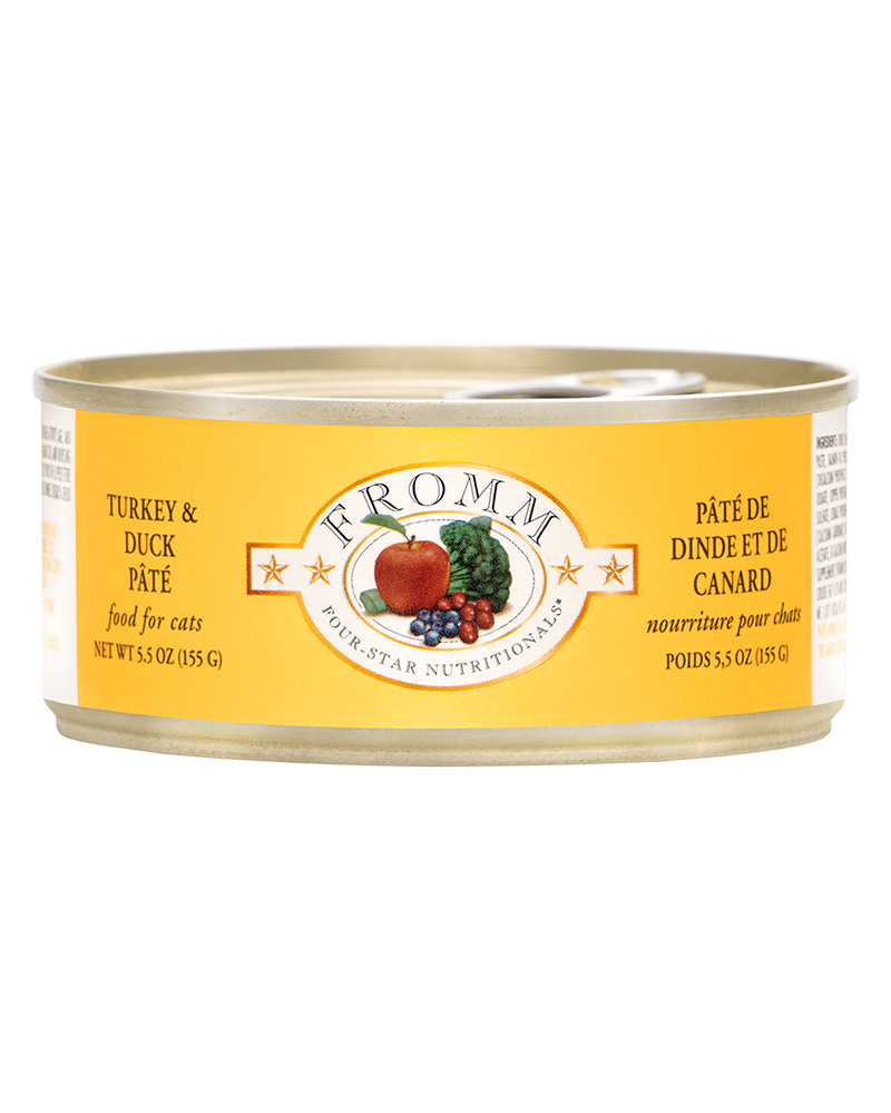 Fromm Turkey & Duck Pate Wet Cat Food 5.5oz