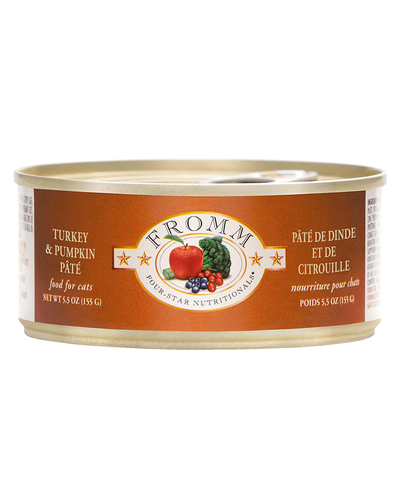 Fromm Turkey & Pumpkin Pate Wet Cat Food 5.5oz