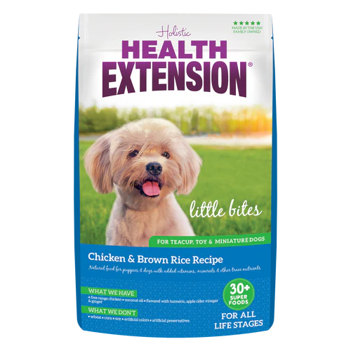 Health Extension Little Bites Chicken & Brown Rice Recipe Dry Dog Food