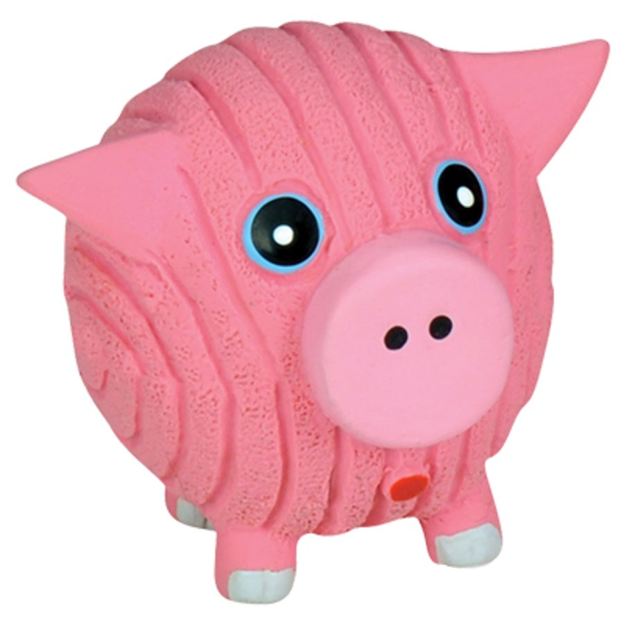 Huggle Hounds Ruff-Tex Hamlet Latex Pig Dog Toy
