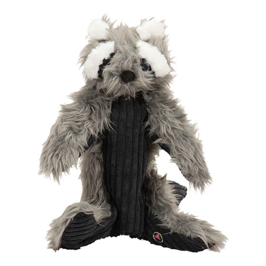 Huggle Hounds X-Brace Raccoon Durable 19" Dog Toy
