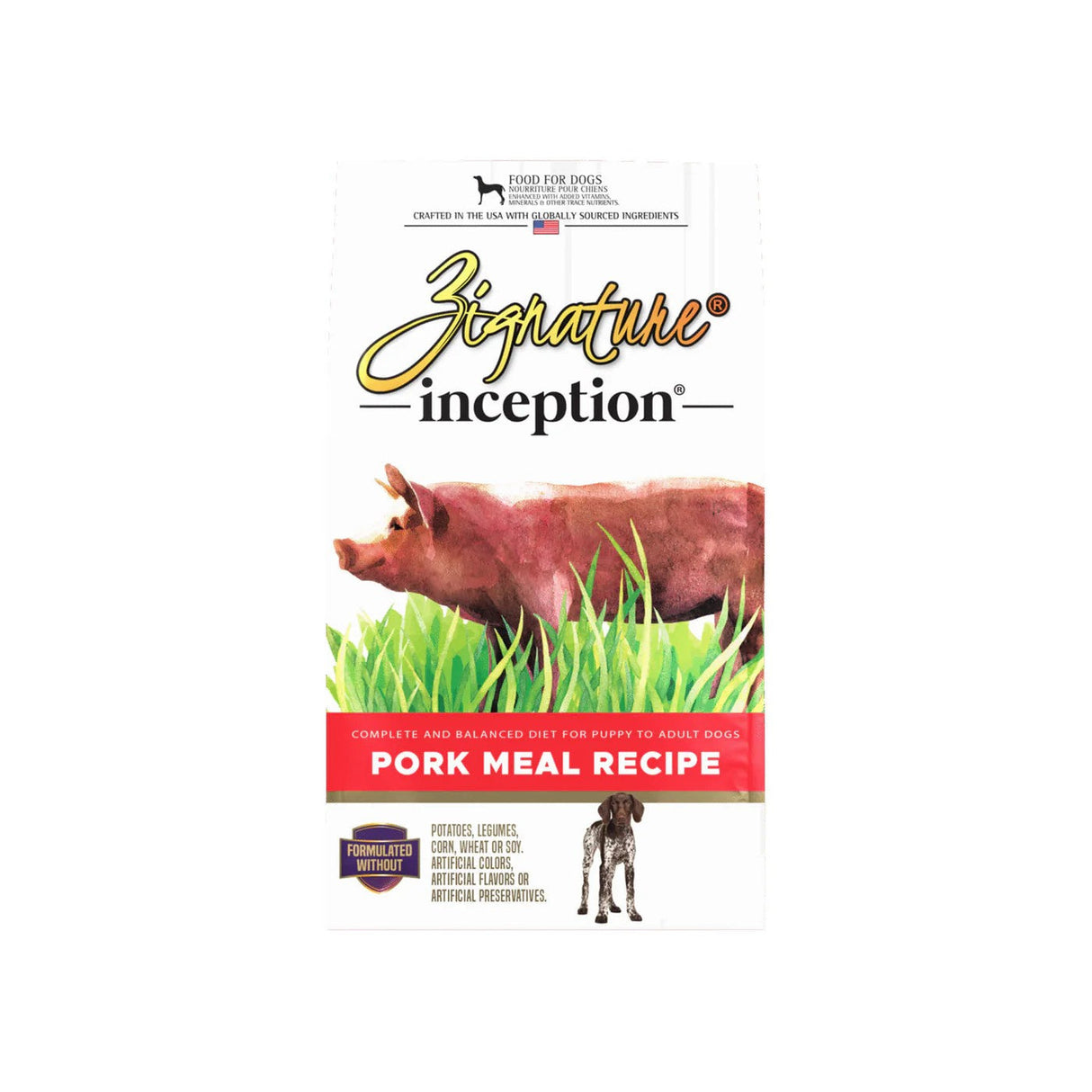 Inception Pork Recipe Dry Dog Food