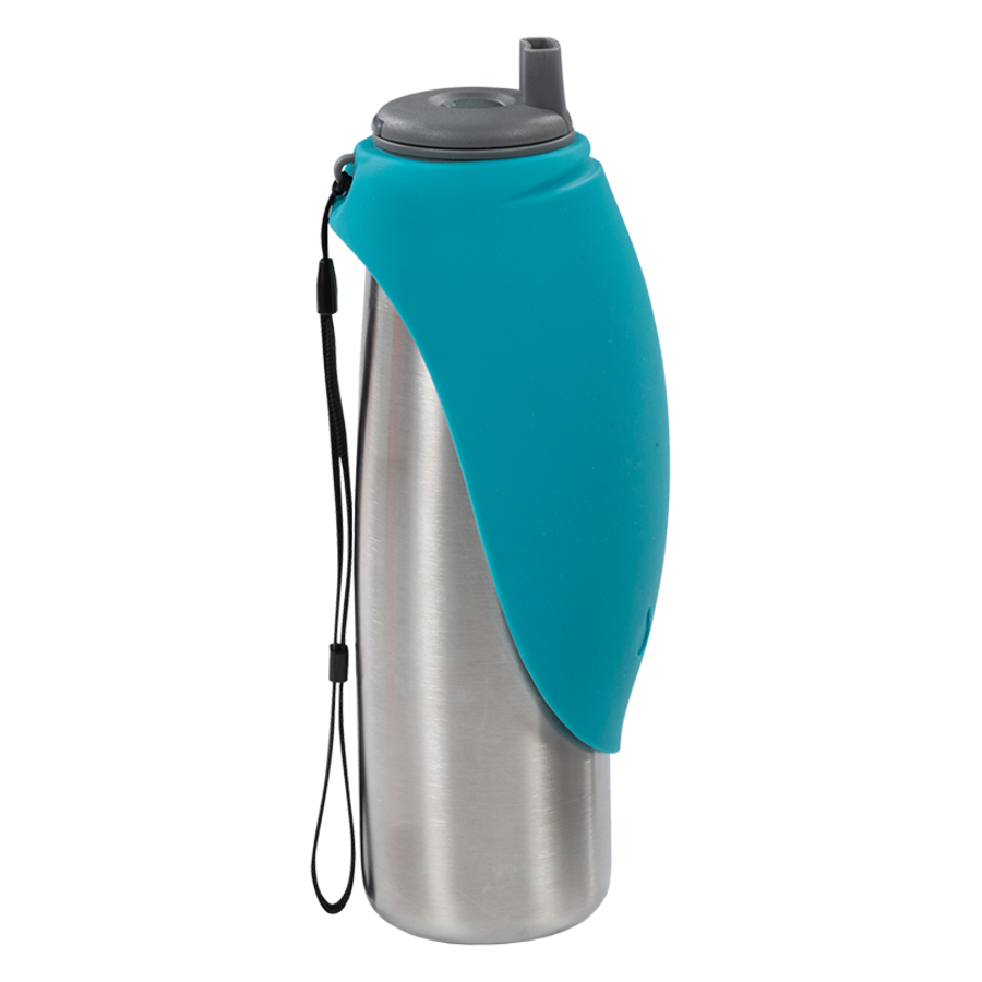 Messy Mutt Double Insulated Stainless Steel Travel Water Bottle 20oz